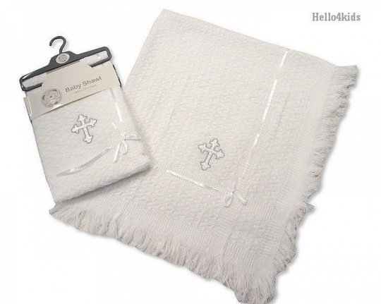 witte doopkleding doopkleed doopdeken doopjurk God Bless - Afbeelding 7