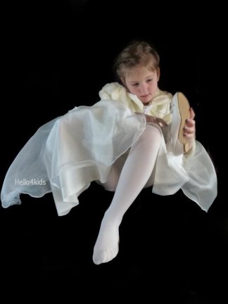 getinte huidskleurige kinderpanty meisjes panty meisjes panty. - Afbeelding 3