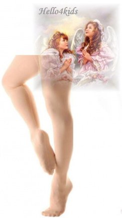 huids kleurige kinderpanty huidskleur meisjes panty - nr. 1