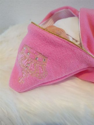 Prince en Princess geboorte cadeau kleed doop deken naam - Afbeelding 3