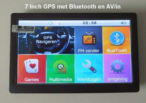 Nieuwe 7 Inch GPS Navigaties met Nieuwste Kaarten Europa - nr. 1