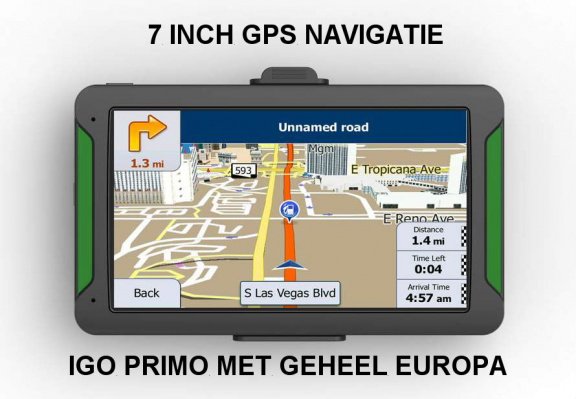 Nieuwe 7 Inch GPS Navigaties met Nieuwste Kaarten Europa - Afbeelding 2