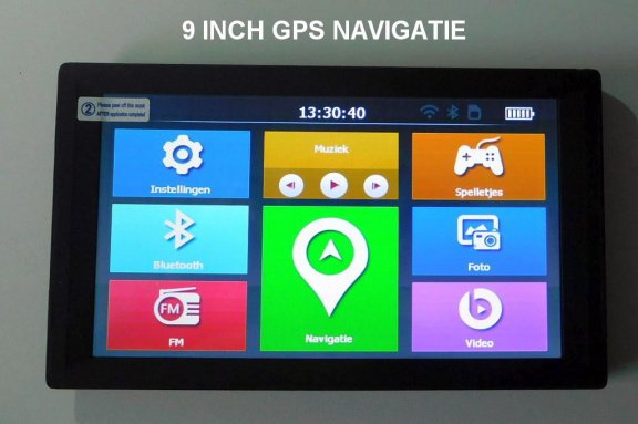 Nieuwe 9 Inch GPS Navigaties met Nieuwste Kaarten Europa - nr. 1