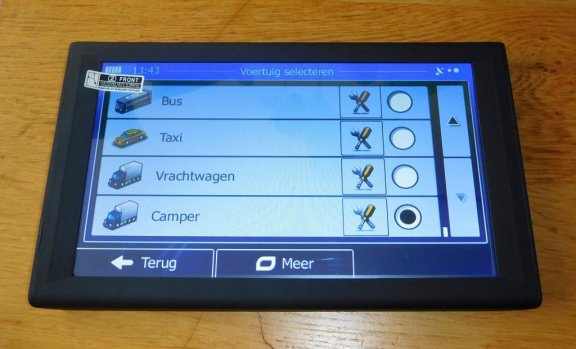 Nieuwe 9 Inch GPS Navigaties met Nieuwste Kaarten Europa - Afbeelding 4