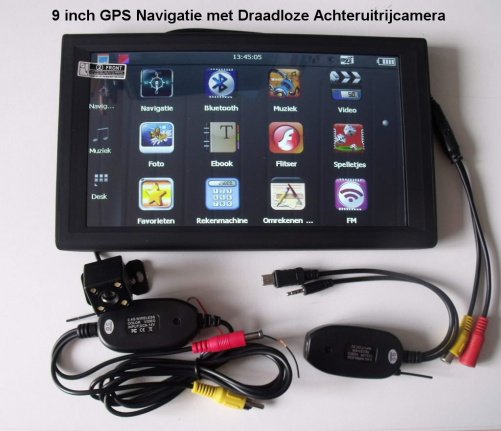 Nieuwe 9 Inch GPS Navigaties met Nieuwste Kaarten Europa - Afbeelding 8