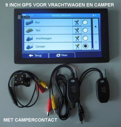 Nieuwe GPS Navigaties met Draadloze Achteruitrijcamera - Afbeelding 5