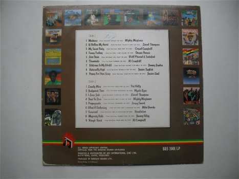 Burning Sampler Vinyl, red colour, Reggae Hits v/a 18 trs - 2