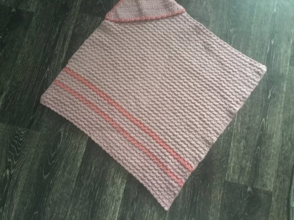 Hand gehaakte warme baby wikkeldoek - Afbeelding 3