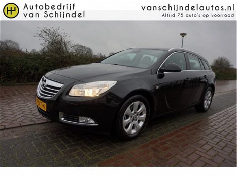 Opel Insignia Sports Tourer - 1.4 TURBO 141PK LPG G3 BUSINESS+ NL AUTO PERF.STAAT DEC.2012 LEDER NAV - 1