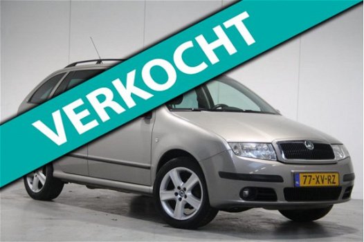 Skoda Fabia Combi - 1.4-16V Elegance+ AIRCO|P.D.C|LMV - 1