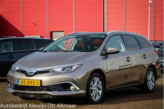 Toyota Auris Touring Sports - 1.8 Hybrid Lease pro AUTOMAAT, Safety pakket, Half Leer, Navi, Led, Pa - 1