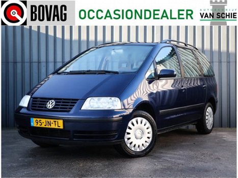 Volkswagen Sharan - 1.9 TDI Comfortline 7 Pers, Airco, Trekhaak, NL-Auto - 1