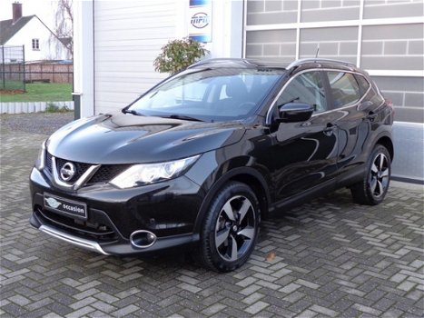 Nissan Qashqai - 1.2 Acenta AUTOMAAT, Panoramadak, Navigatie, 18 Inch velgen, etc, etc - 1