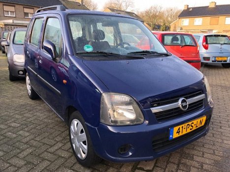 Opel Agila - 1.2-16V Maxx STUURBEKRACHTIGING 1 JAAR APK AIRCO BJ 2004 - 1