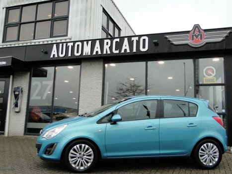 Opel Corsa - 1.4-16V Edition 5-Drs. | Navi | Airco | Cruise | Sportwielen | Stoelverwarming - 1