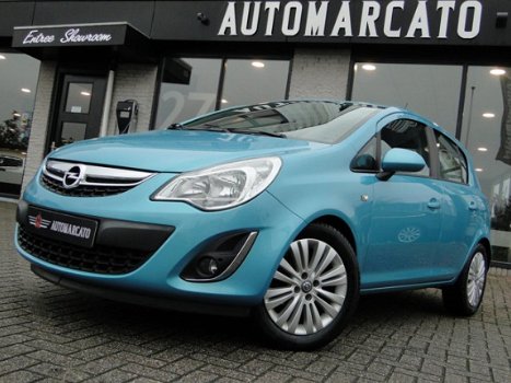 Opel Corsa - 1.4-16V Edition 5-Drs. | Navi | Airco | Cruise | Sportwielen | Stoelverwarming - 1