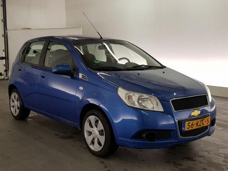 Chevrolet Aveo - 1.2 I 16V 84 PK LPG G3 Bj 2010 B-Clever 2e Eig 5 Deurs Airco Elec.Pakket Extra, s - 1