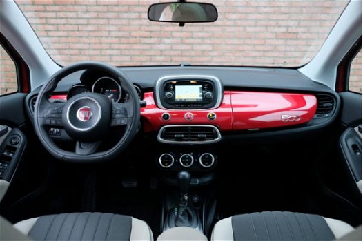 Fiat 500 X - 1.4 Turbo MultiAir 140pk Aut. Lounge | Navi | Xenon | Panoramadak | 18