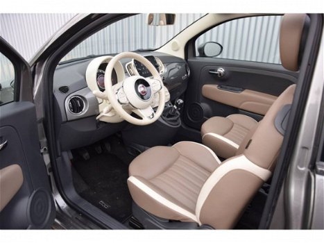 Fiat 500 C - 500C TwinAir Turbo 80PK Lounge/Leer/PDC/UConnect - 1