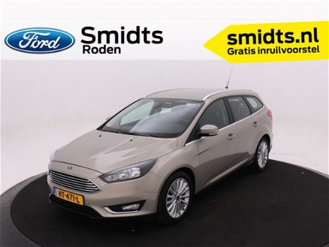 Ford Focus Wagon - 1.5 Ecoboost 150PK Titanium Wagon | TREKHAAK | CAMERA | 17-INCH | NAVIGATIE | 1.5 - 1