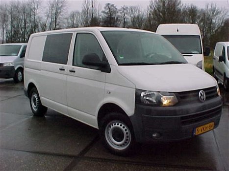 Volkswagen Transporter - 2.0 TDI 3PERS AIRCO PARKEERSESOREN BJ2010 NAP - 1