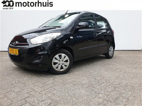 Hyundai i10 - 1.0i 69PK I-DRIVE COOL AIRCO ALCANTARA NAP - 1