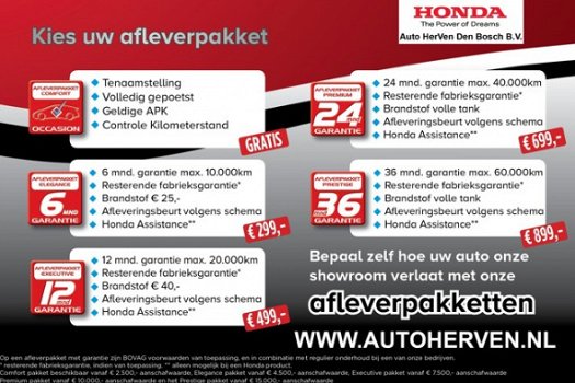 Honda Jazz - 1.3 i-VTEC 102pk CVT Elegance Navigatie/Camera - 1