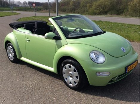 Volkswagen New Beetle Cabriolet - 1.6 SR 1e eigenaar / dealeronderhouden / Nederlands geleverd - 1