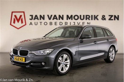 BMW 3-serie Touring - 316i Executive Sport | XENON | LEDER | CLIMA | CRUISE | NAVI | PDC | TREKHAAK - 1