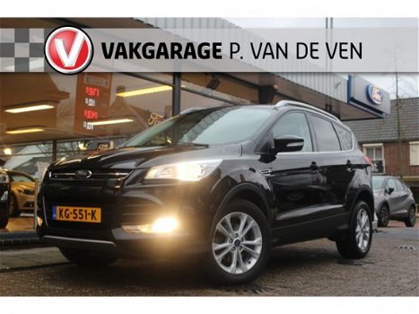 Ford Kuga - 1.6 EcoBoost Titanium Plus 150pk 6-bak FULL OPTIONS TREKHAAK NAVI, ELEC. ACHTERKLEP ETC. - 1