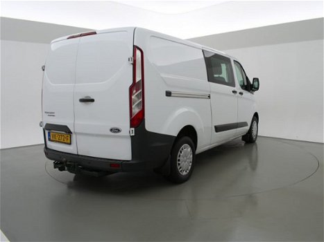 Ford Transit Custom - 290 2.2 TDCI 126 PK L2H1 DUBBEL CABINE TREND 6-PERS. + AIRCO / CRUISE / TREKHA - 1