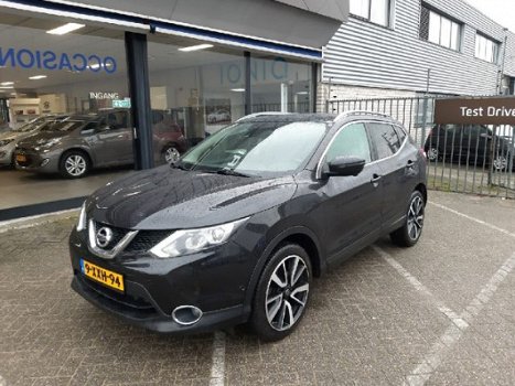 Nissan Qashqai - 1.2 Tekna| Automaat + Leer + Panorama dak en Trekhaak - 1