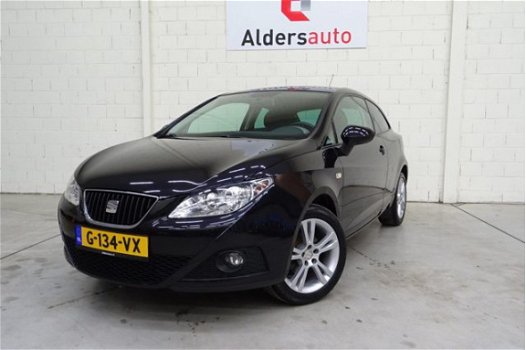 Seat Ibiza SC - 1.4 Sport 86PK|Cruise Control|Bochtenverlichting|AUX| - 1