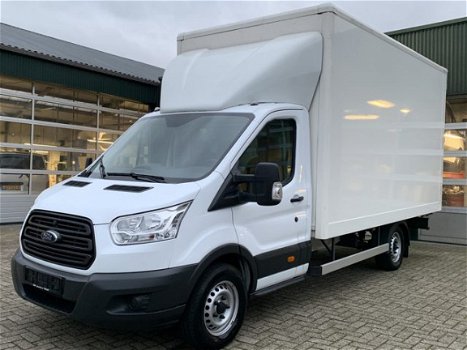 Ford Transit - 350 2.2 TDCI 155 pk Bakwagen zijdeur Camera Airco Cruise controle Euro 6 Verhuiswagen - 1