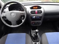 Opel Corsa - 1.2 16V Sport, bj.2005, airco, blauw, 5 deurs, NAP met 102537 km.en APK tot 01/2021, 1e