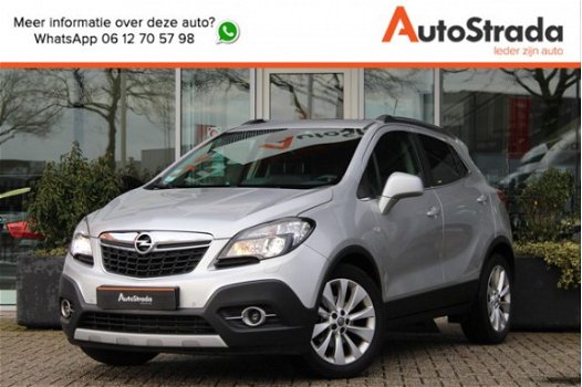 Opel Mokka - 1.4 Turbo 140PK Cosmo, Panodak, Leder, Navi, Xenon - 1