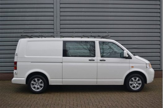 Volkswagen Transporter - 2.5 TDI 340 Trendline DC Airco Nav. Marge + Inruil Mogelijk - 1