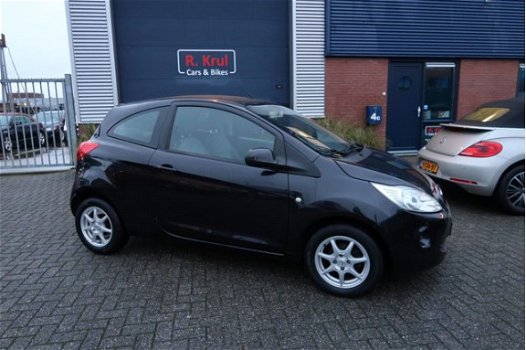 Ford Ka - 1.2 Comfort start/stop Airco Sportvelgen 97.847 km met NAP kleur Zwart NL-auto - 1