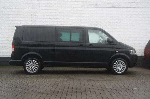 Volkswagen Transporter - 2.0 TDI L2H1 DC Comfortline 2x Schuideur Navi Stoelverwarming - 1