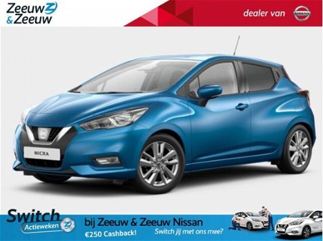 Nissan Micra - 1.0 IG-T N-Connecta incl € 4.500, = Korting | APPLE CARPLAY | ANDROID AUTO| 16INCH LI - 1