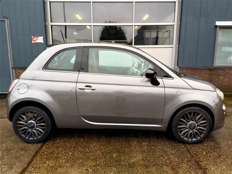 Fiat 500 - TwinAir, 86pk, Cult / Lounge, Xenon, Leder, Navigatie, Telefoon, Airco, Panoramadak - 1