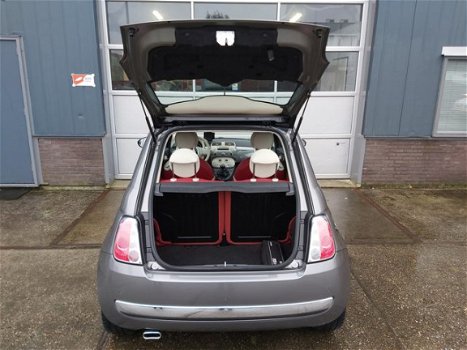 Fiat 500 - TwinAir, 86pk, Cult / Lounge, Xenon, Leder, Navigatie, Telefoon, Airco, Panoramadak - 1