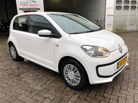 Volkswagen Up! - 1.0 move up BlueMotion AIRCO ORG 28462 KM NAP AUX NW APK 5 DEURS LUXE UITVOERING - 1