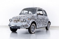 Fiat 500 - - Steven Opringen Art / Denim City Art Special - 1 of 1 - Unique