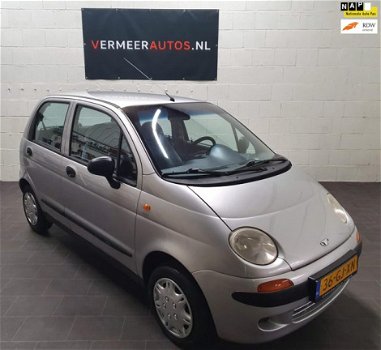 Daewoo Matiz - 0.8i SE DISTR.RIEM VERVANGEN/NIEUWE APK/ELECTR. RAMEN - 1