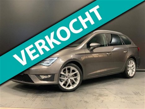 Seat Leon ST - 1.8 TSI FR Navi, Cruise, Clima, Bluetooth, Telefoon, Voll Led, Private Glas - 1