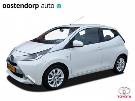 Toyota Aygo - 1.0 VVT-i x-pure 5deurs | witte lichtmetalen velgen | parkeercamera | mistlampen | - 1