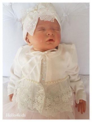 doop vestje brudsmeisje baby doopjurkje bruidsmeisjesjurk - nr. 1