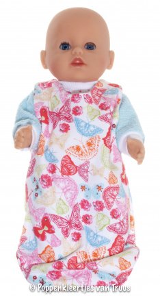 Baby Born Badpopje 32 cm Vlinderslaapzak - nr. 1