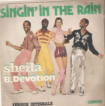 Singel Sheila & B.Devotion - Singin’ in the rain / Instrumentaal - 1